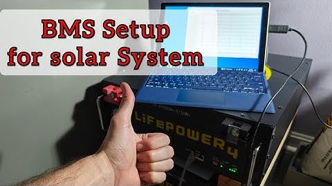 How to setup Comm Port and Connect your computer to the BMS Software