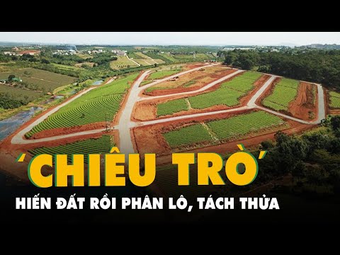 Video Hiến đất làm đường tại Bảo Lộc thực chất là phân lô,... - youtube