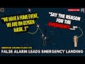 (Real atc) False Alarm Leads Emergency Landing! #atc 