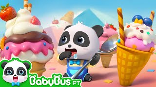 Kiki no Mundo do Sorvete 🍨 | Comida Deliciosa | Músicas Infantis & Canções Infantis 🐼 por BabyBus