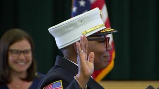 Hamden fire chief makes history during swearing in ceremony