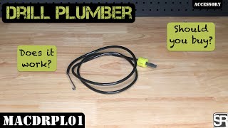 Ryobi Drill Plumber 4-12 Feet Drain Unclogging Accessory Tool - Macdrpl01