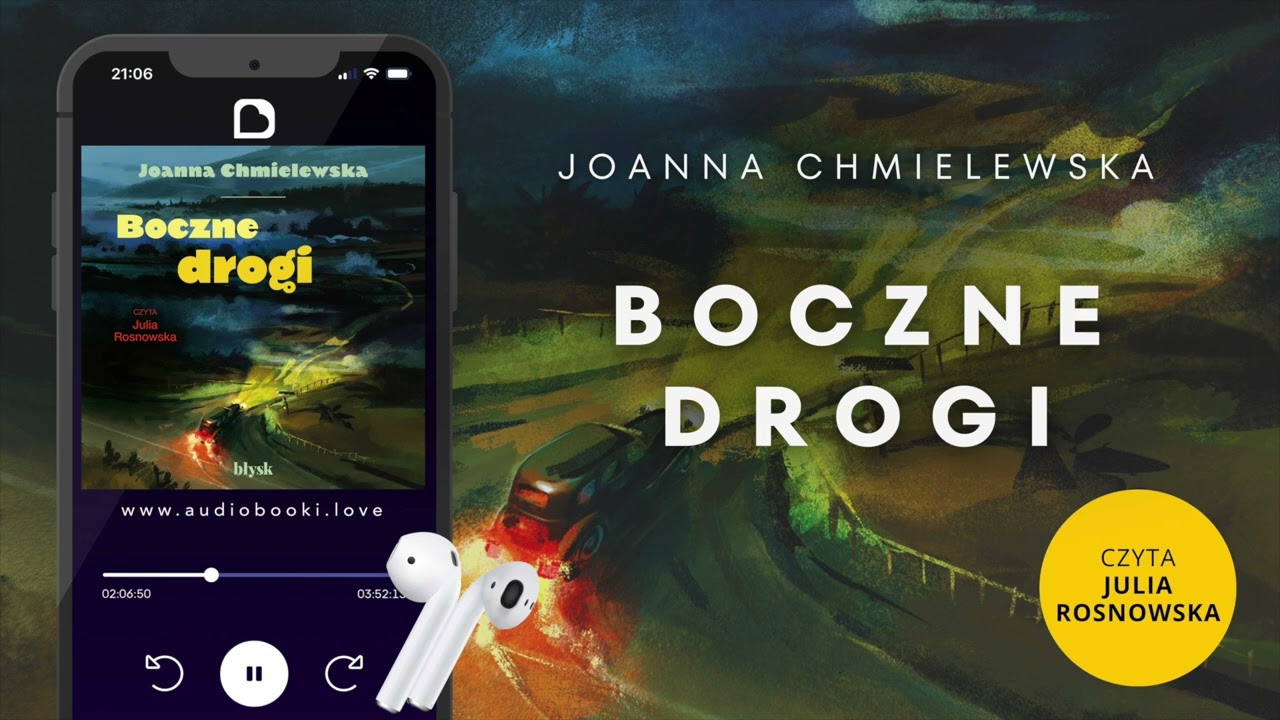 Audiobook "Boczne drogi" Joanna Chmielewska, czyta Julia Rosnowska - FRAGMENT