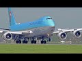 30 HEAVY LANDINGS & TAKE OFFS | A380, B747-8F, A350, B777 | Amsterdam Schiphol Airport Spotting