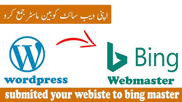 How to Add Wordpress website to Bing Webmaster | Submit Site to Bing Webmaster Tools