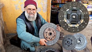 90 Year Old Man Repair Clutch Plate | Amazing Restoration Old Truck Clutch Plate