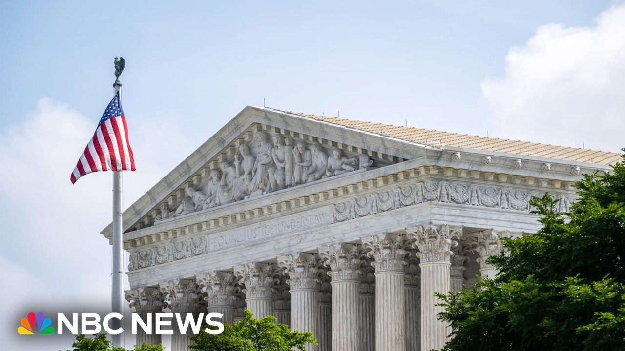 Crowds outside Supreme Court cheer at birthright citizenship decision