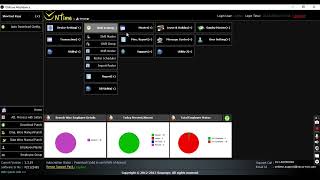 Ontimeemployeemanager software complete demonstration, Device Configuration, Attendance, Salary Slip screenshot 2