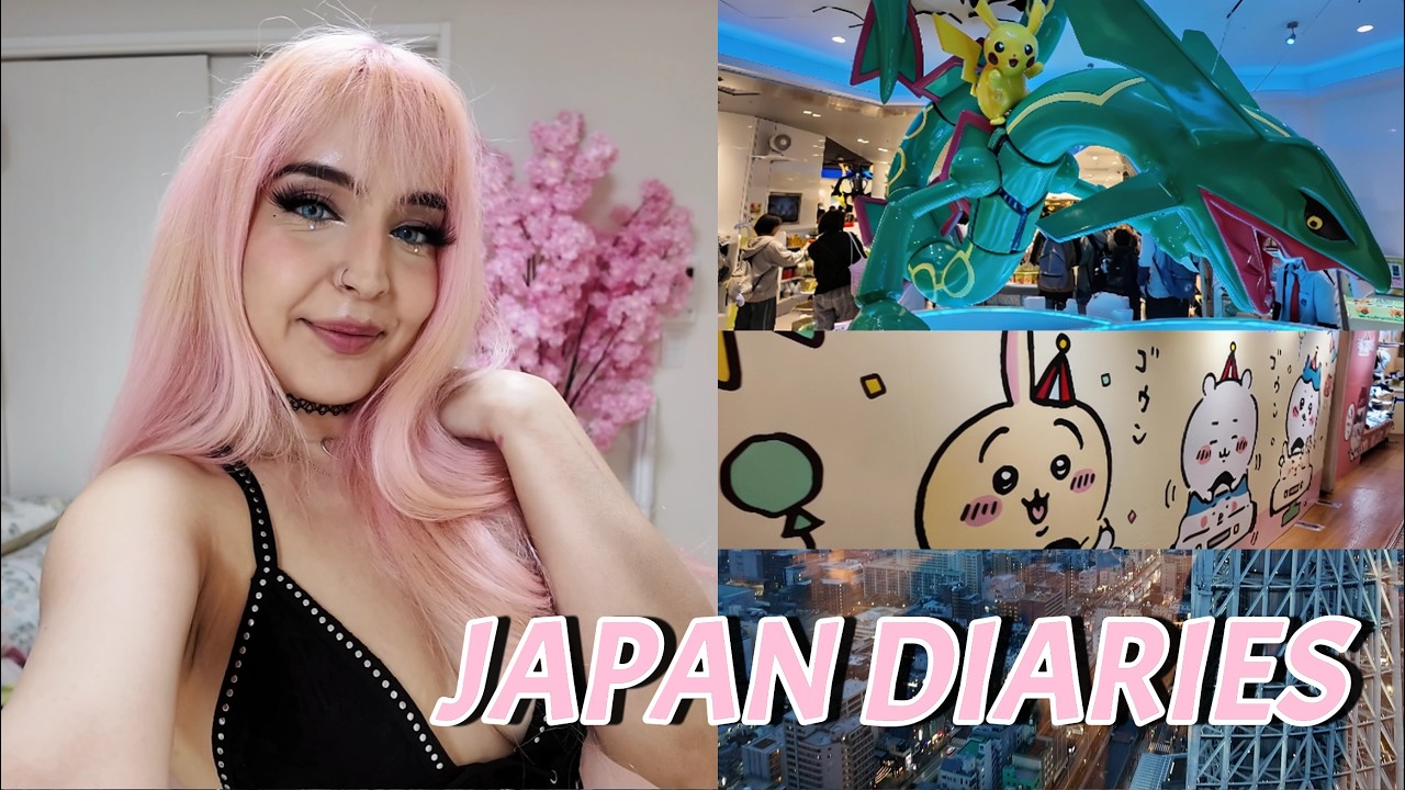 my first day in japan | hotel tour, skytree shopping, and akihabara arcade fun!