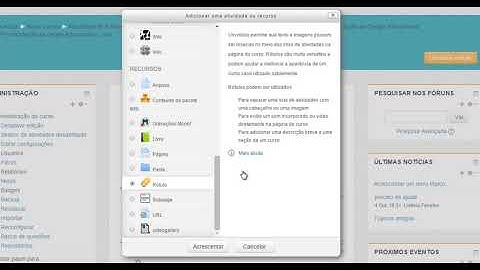 Moodle - Como incorporar um vídeo do YouTube