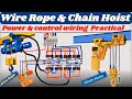 Wiring a HOIST Chain &amp; Wire Rope Hoist Wiring Explained