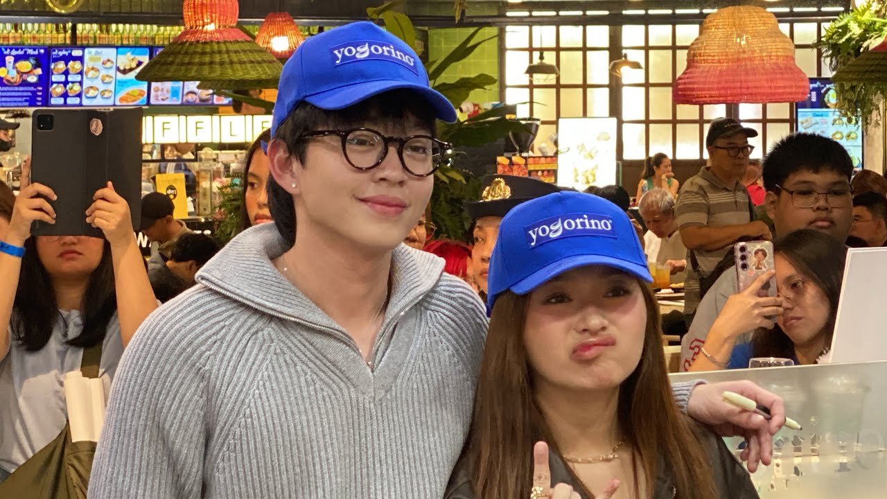 RABIN ANGELES ANGELA MUJI LIVE AT YOGORINO - SM NORTH EDSA| DINUMOG NG MGA FANS