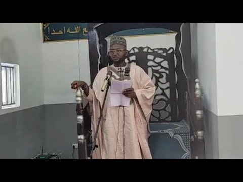 Hudubar Jumaa tare da Shiekh Lawan Triumph - YouTube