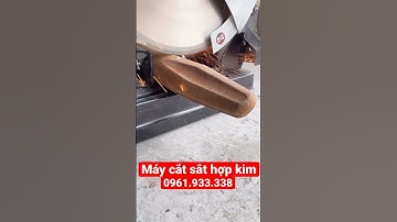 Máy cắt sắt lưỡi hợp kim. Dùng để cắt sắt #shorts