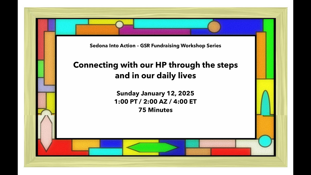 AZ Debtors Anonymous: Connecting with our HP through the steps and in our daily lives