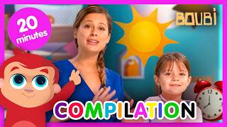 Les chansons du matin 20min Réveille-toi avec Boubi ☀️ Compilation comptine paroles Boubi | Saison 1