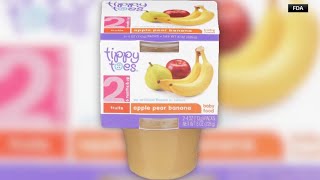 Some Tippy Toes brand baby food recalled