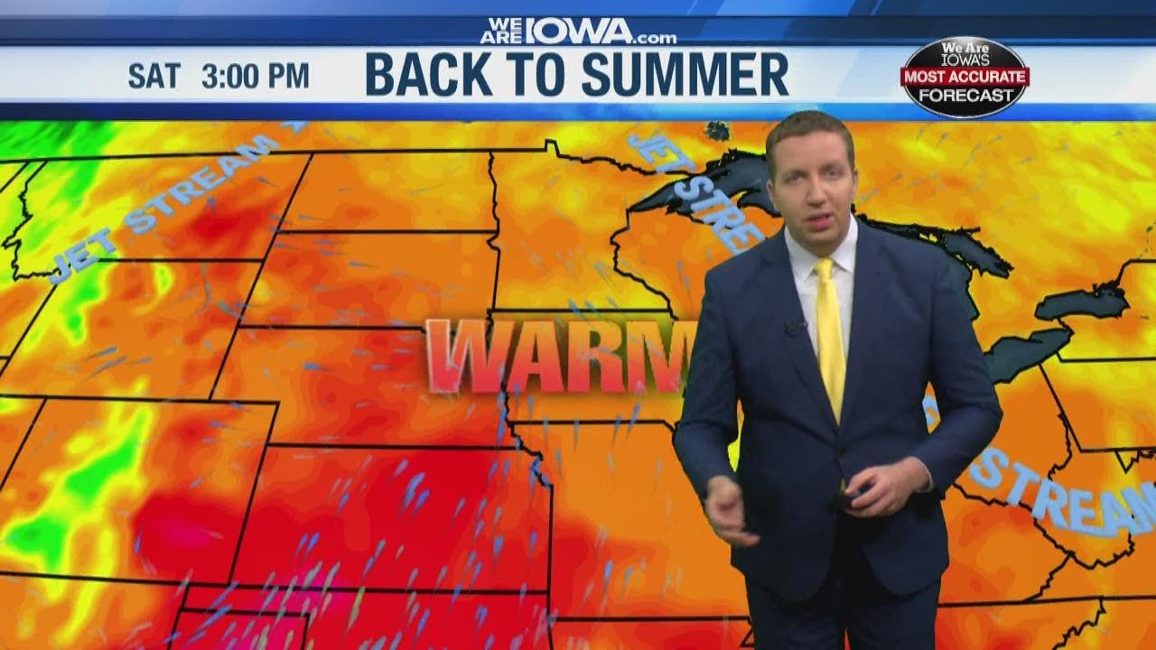 Summer heat will return later this week - YouTube