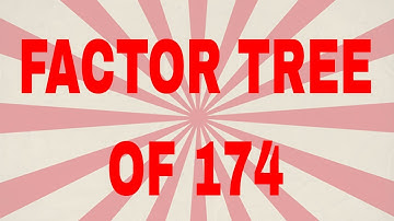 Factor tree of 174|Prime factor tree