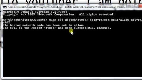 how to make virtual wifi hotspot on windows 7/8