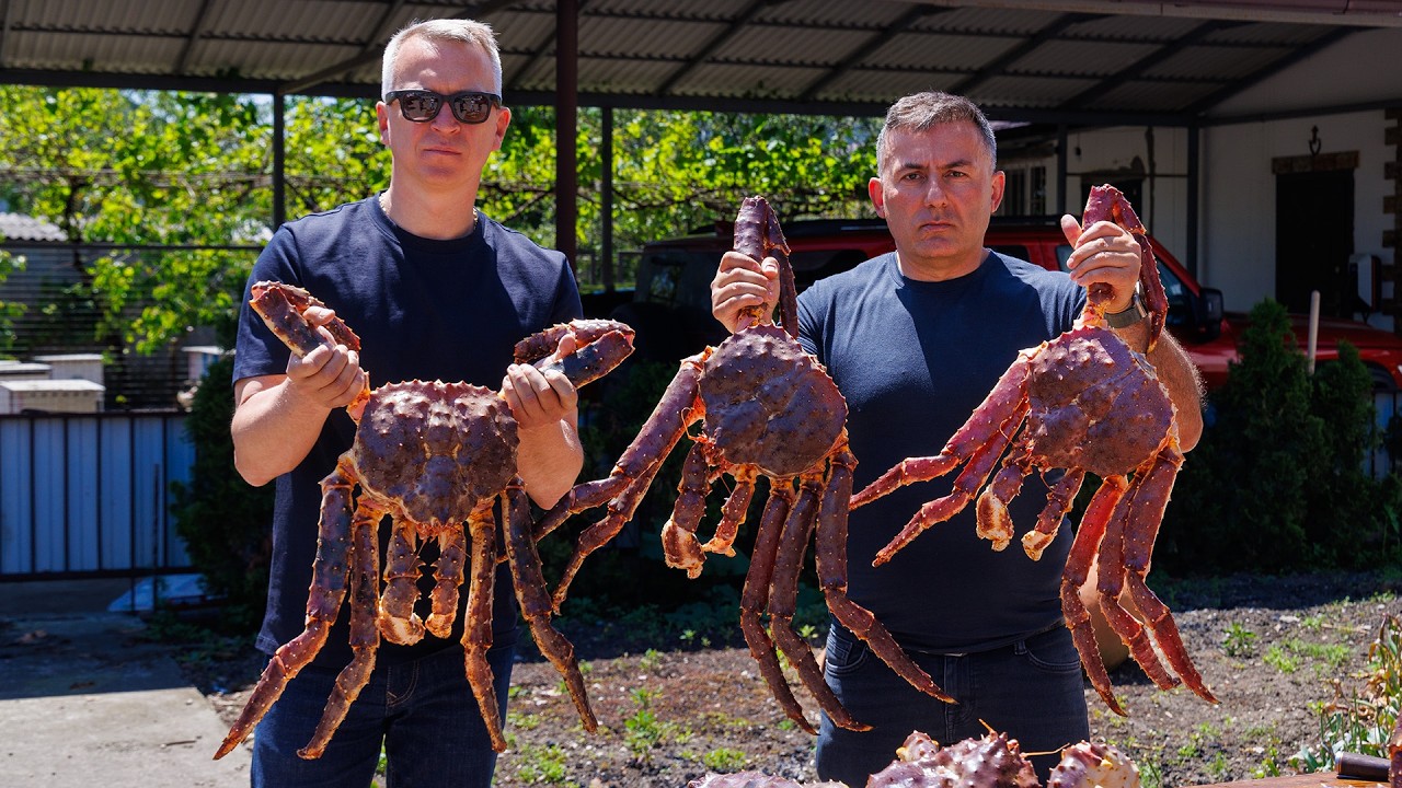 КРАБ-МОНСТР У НАС НА СТОЛЕ. РОСКОШЬ или РАЗОЧАРОВАНИЕ?