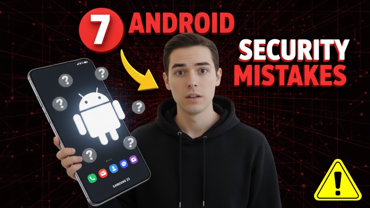 7 ошибок безопасности Android, которые вы, вероятно, совершаете | Защитите свои данные (2025)