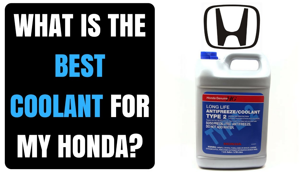 What is the best antifreeze coolant for my honda? - YouTube