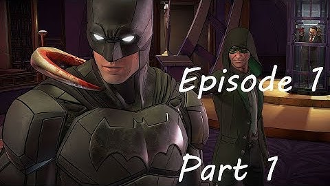 Batman: The Enemy Within - Episode 1 - Part 1 - The Enigma (PS4 Pro)