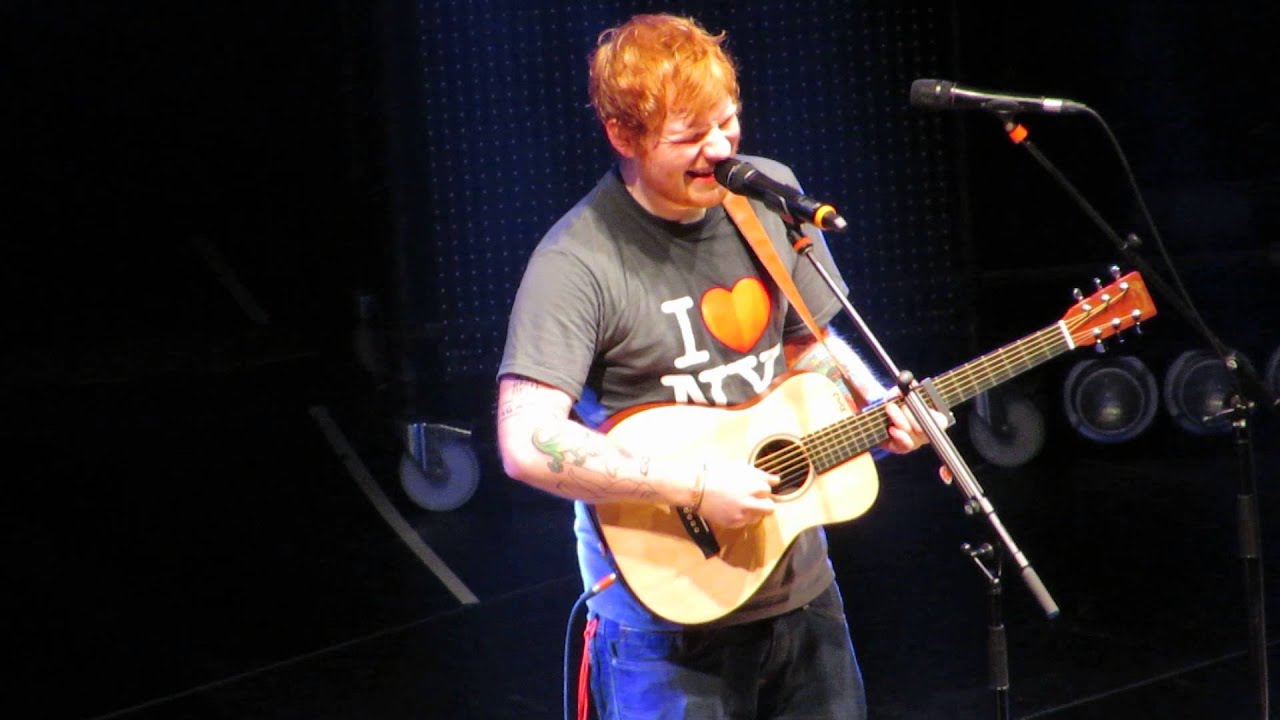 Ed Sheeran *NEW SONG* "New York" 11/1/13 Madison Square Garden HD - YouTube