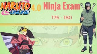 Naruto Online 4.0: Ninja Exam 176 - 180 | Wind Main