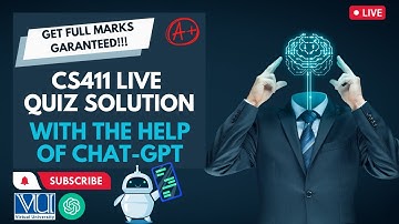 CS411 LIVE VU QUIZ 4 | Get Full Marks Guaranteed 💯✍️ | 🔥 Hack 🔒 Quiz Firewall | Virtual University 🎓