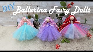 DIY Ballerina Fairy Dolls | How to Make Fairy Dolls | Huong Harmon