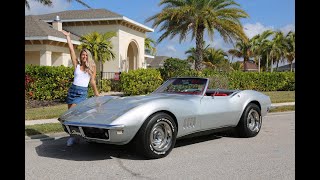 1968 427 Auto Corvette Stingray 42k www.musclecarsforsaleinc.com