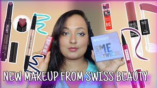 Hot new makeup launches from Swiss Beauty// Review & swatches