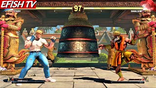 Final Fight Cody vs Dhalsim (Hardest AI) - Street Fighter V screenshot 5