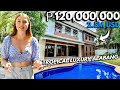 Inside ₱120M LUXURY HOUSE TOUR in Ayala Alabang Village! (Tropical Modern Home in Philippines)