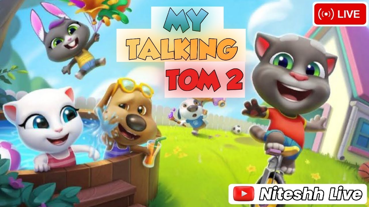 My talking tom 2 game live ( Day- 1)
