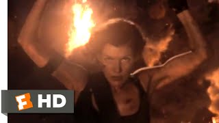 Resident Evil: The Final Chapter (2017) - Tower Inferno Scene (5/10) | Movieclips