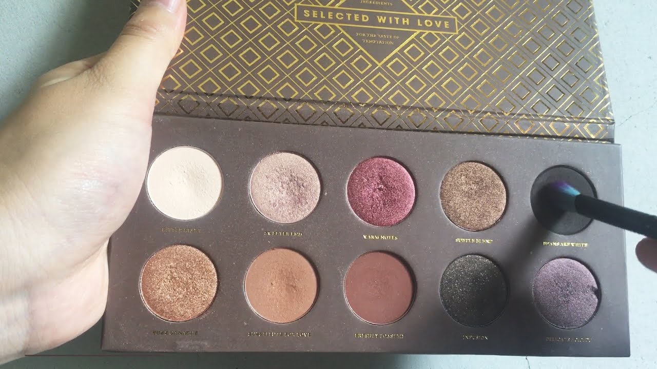 Zoeva COCOA BLEND Eyeshadow Palette Swatches & Review YouTube