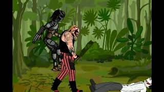 Jeff The Killer Vs Fiend Vs Predator Vs Behemoth (Draw Cartoons 2)