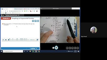 Pearson 9-1: Problem 4 - Graphing an Exponential Function