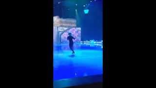 снежный король Johnny Weir Practice Clip 3, St. Petersburg, Russia, 04-01-2015