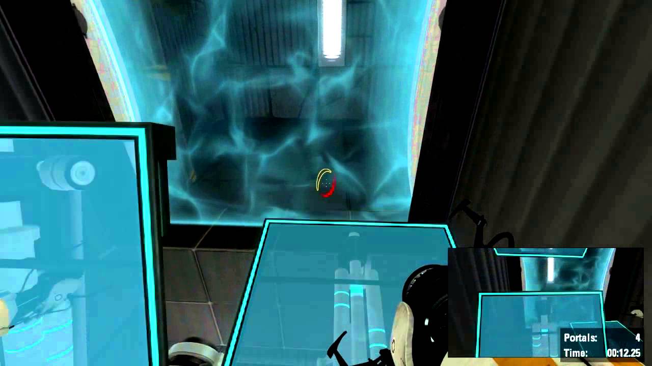 Portal 2 - Catapult Block World Record 18.68