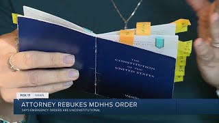 Attorney rebukes MDHHS order