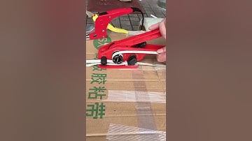 hướng dẫn sử dụng Bộ dụng cụ căng siết và đóng dây đai hàn nhiệt. Mua hàng 0336613005