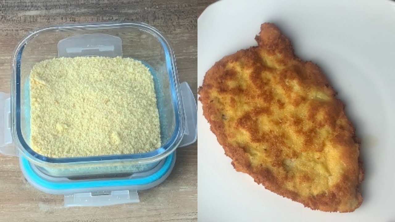 Idealna KETO panierka. Dwa przepisy na chrupiące keto panierki.