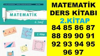 6th Grade Math Textbook, Book 2, Pages 84, 85, 86, 87, 88, 89, 90, 91, 92, 93, 94, 95, 96, 97 Ans...