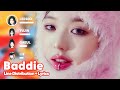 IVE Baddie Line Distribution Lyrics Karaoke PATREON REQUESTED mp3
