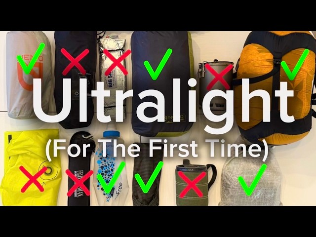 Ultralight Backpacking Gear Load Out | Beginner Ultralight Set Up