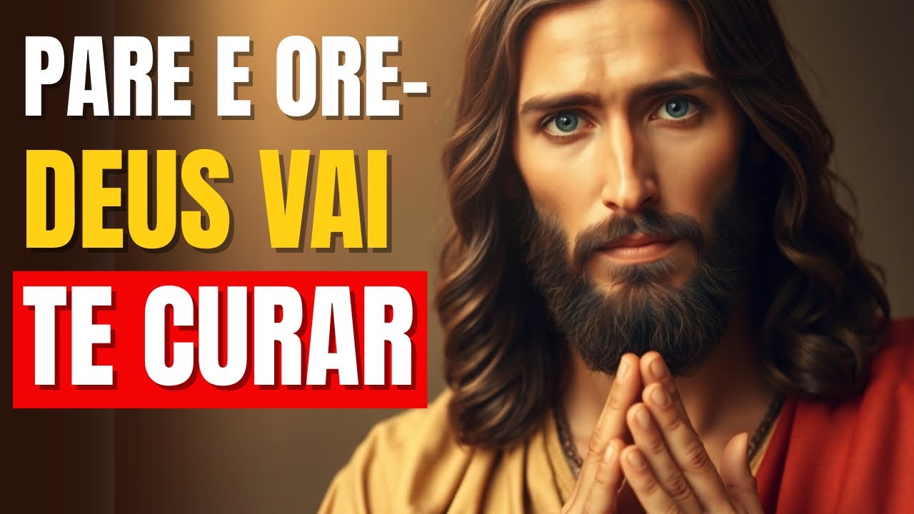 CURA URGENTE AGORA: A ORAÇÃO QUE DEUS ESTÁ RESPONDENDO HOJE 🙏
